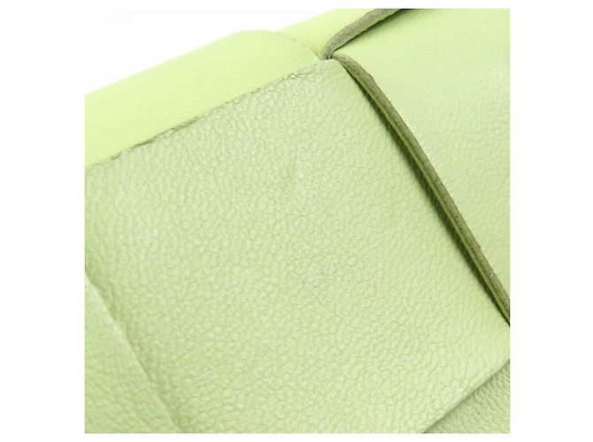 Borsa a tracolla e spalla Bottega Veneta Candy Cassette Giallo - vista 11