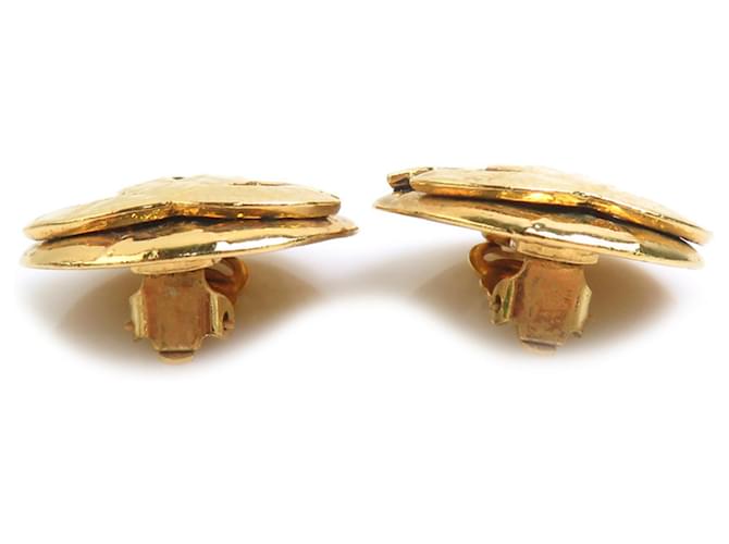 Orecchini a clip Chanel Gold D'oro - vista 3