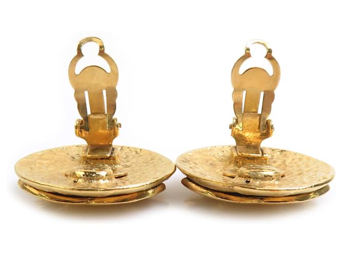 Orecchini a clip Chanel Gold D'oro - vista 5