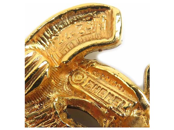 Orecchini a clip Chanel Gold D'oro - vista 6