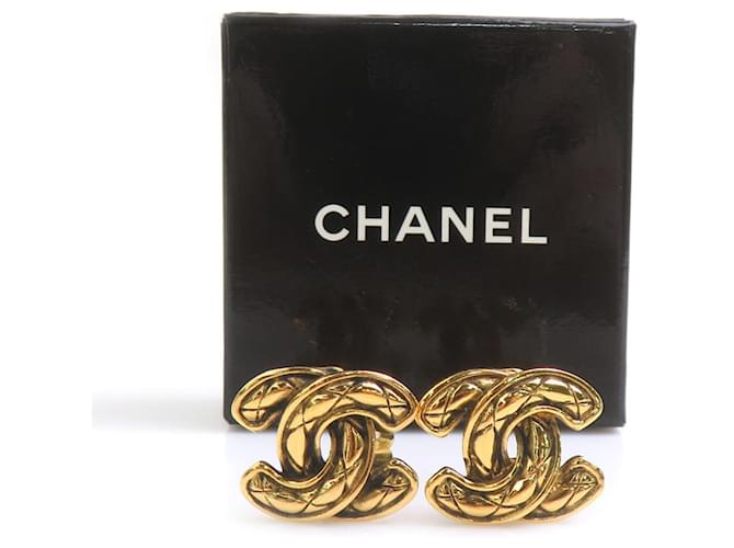 Orecchini a clip Chanel Gold D'oro - vista 8