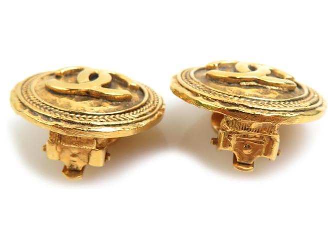 Orecchini a clip Chanel Gold D'oro - vista 3