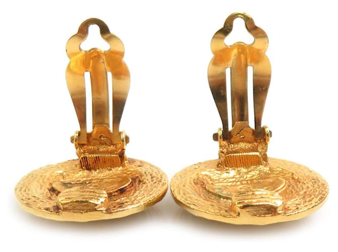 Orecchini a clip Chanel Gold D'oro - vista 5