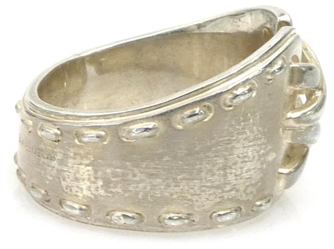 Ring Hermès Anillo Banda de Plata Hermes - vista 2