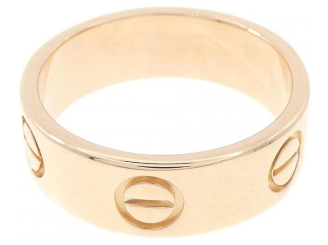 Anello Cartier Love in oro rosa - vista 2