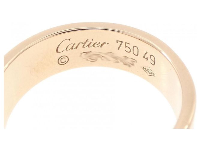 Anello Cartier Love in oro rosa - vista 3