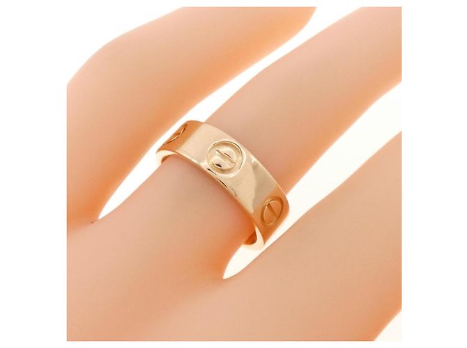 Anello Cartier Love in oro rosa - vista 4