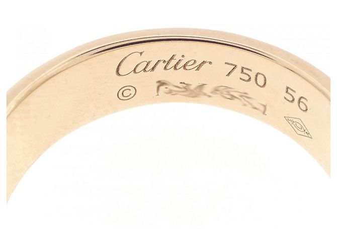 Anello Cartier Love in oro rosa - vista 3