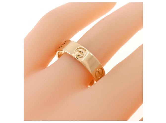 Anello Cartier Love in oro rosa - vista 4
