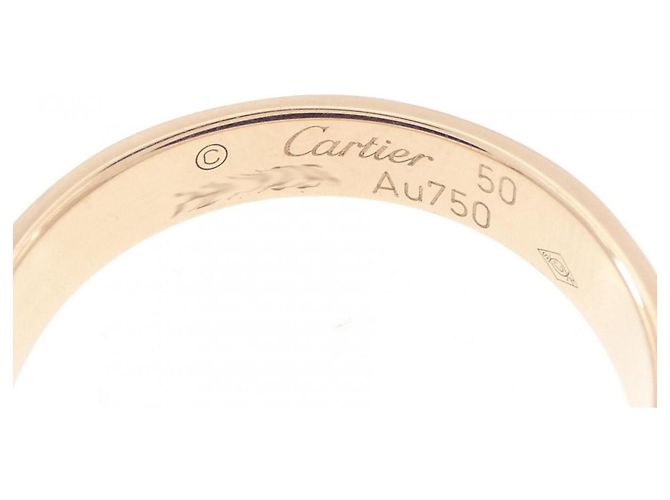 Anillo Mini Love de Cartier en oro rosa - vista 3