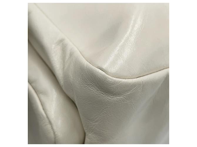 Mini borsa in pelle Prada Dangle Bianco - vista 7