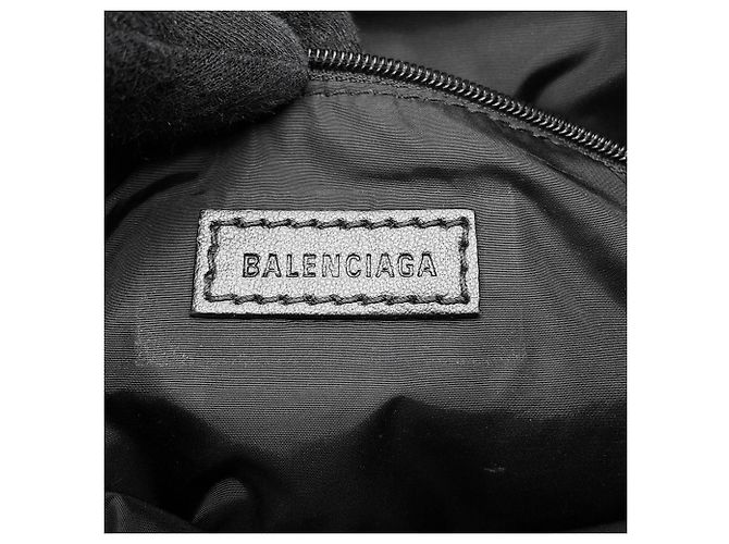 Everyday Borsa Tote Balenciaga Explorer in nylon Nero - vista 11