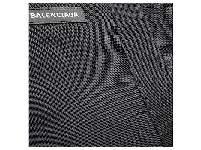 Everyday Borsa Tote Balenciaga Explorer in nylon Nero - vista 8