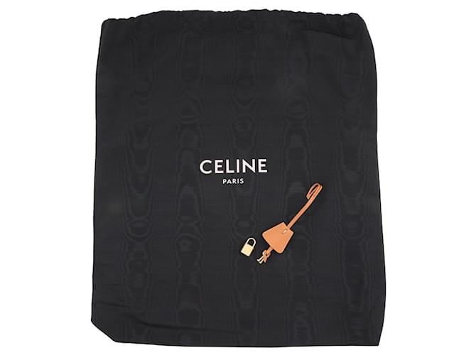 Céline Celine Horizontal Cabas Canvas Tragetasche Braun Roh - Ansicht 13