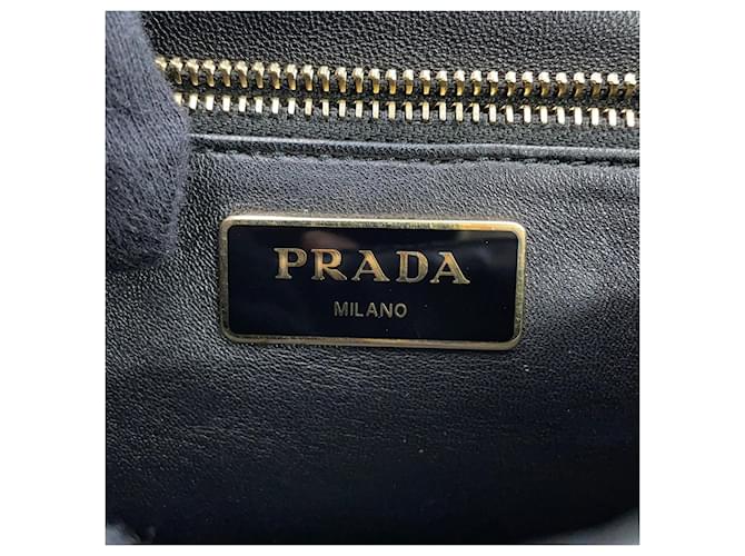 Bolso Prada System Patchwork Leather Negro - vista 15