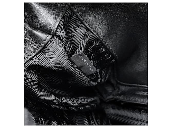 Bolso Prada System Patchwork Leather Negro - vista 16