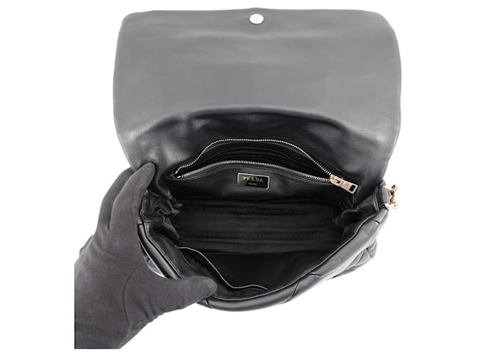 Bolso Prada System Patchwork Leather Negro - vista 5