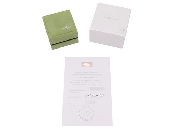 Pendientes Van Cleef & Arpels Sweet Alhambra Diamantes - vista 12