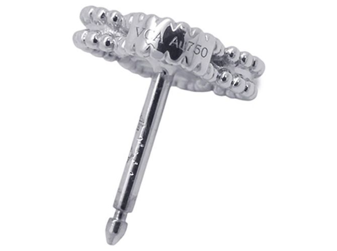 Pendientes Van Cleef & Arpels Sweet Alhambra Diamantes - vista 9