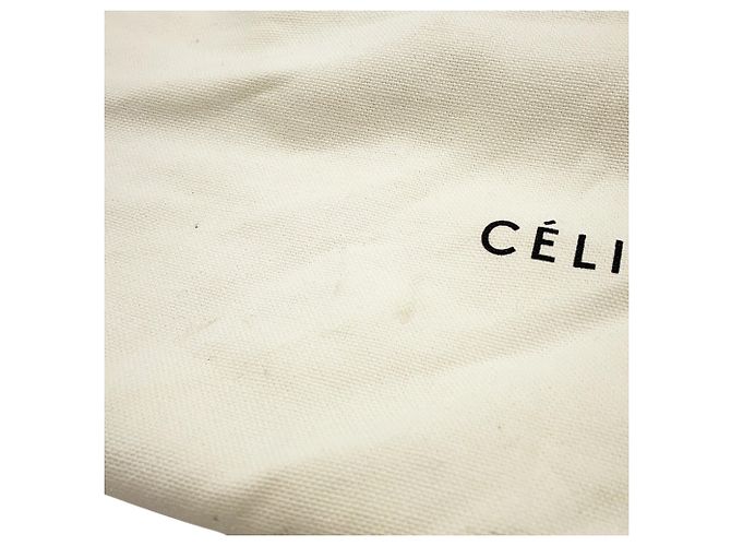 Céline Borsa a mano Celine Luggage Nano Shopper Arancione - vista 16