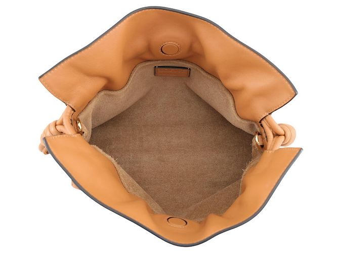 Loewe Flamenco Schultertasche Braun Kamel - Ansicht 5