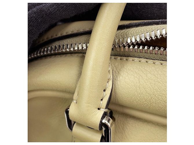 Borsa a mano in pelle Loewe Amazona 75 Beige - vista 12