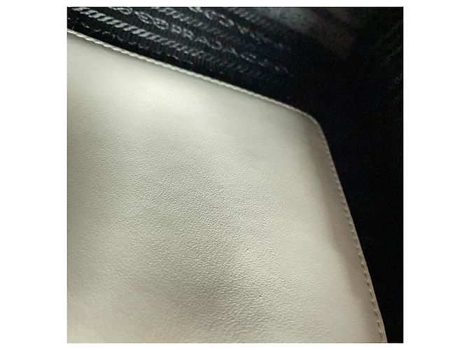 Borsa a mano Prada in pelle bianca Bianco - vista 11
