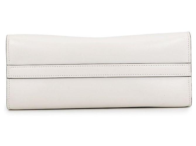 Borsa a mano Prada in pelle bianca Bianco - vista 3