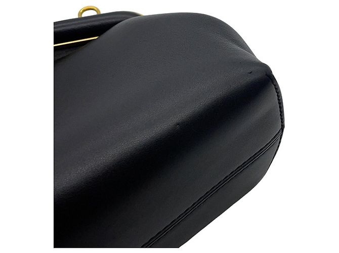 Borsa a Pochette Fendi First Small 8BP129 Nero - vista 12