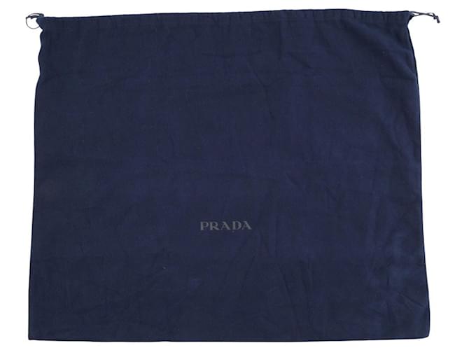 Borsa Sling Prada in camoscio marrone - vista 17