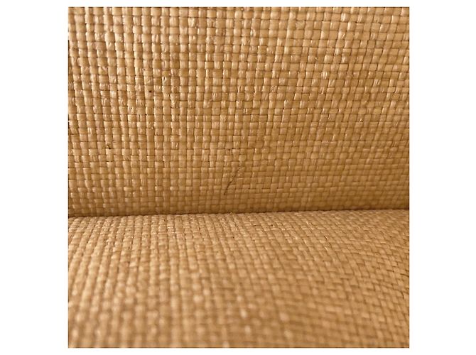 Christian Dior Book Tote Cannage Medium Raffia Tasche Schwarz Beige - Ansicht 11