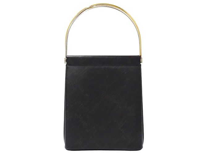 Mini borsa in pelle Cartier Trinity Nero - vista 2