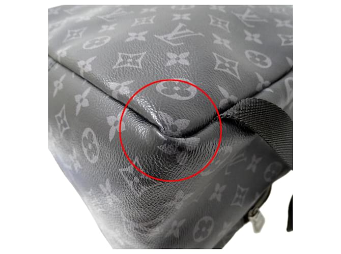 Zaino Louis Vuitton Monogram Eclipse Apollo Monogramma - vista 11