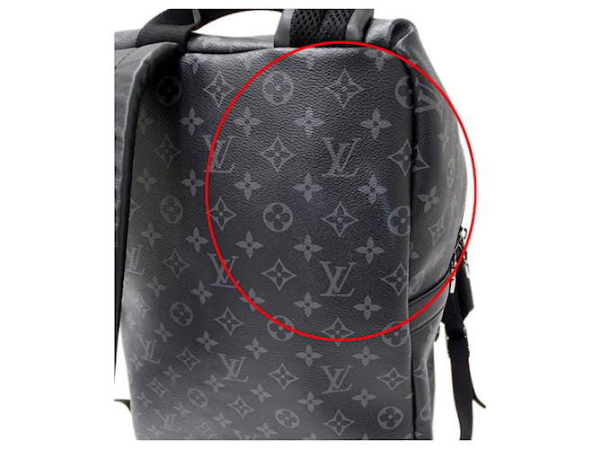 Zaino Louis Vuitton Monogram Eclipse Apollo Monogramma - vista 13