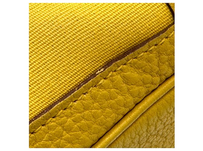 Hermès Borsa Tote Hermes Garden Party PM Giallo - vista 10