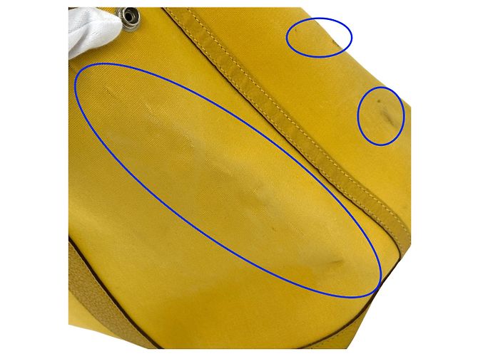 Hermès Borsa Tote Hermes Garden Party PM Giallo - vista 15