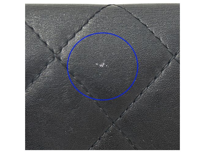 Chanel Cambon Damen Langbrieftasche Schwarz Pink - Ansicht 11