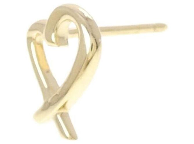 Tiffany & Co Orecchino Tiffany Loving Heart (orecchino singolo) in oro giallo 18K - vista 2