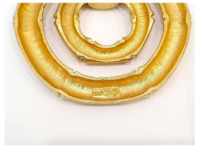 Autre Marque Collana con pendente Napier Bamboo D'oro - vista 11
