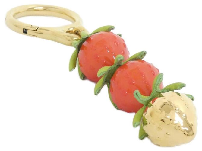 Loewe Strawberry Charm C621232XM9 Rosso D'oro - vista 2