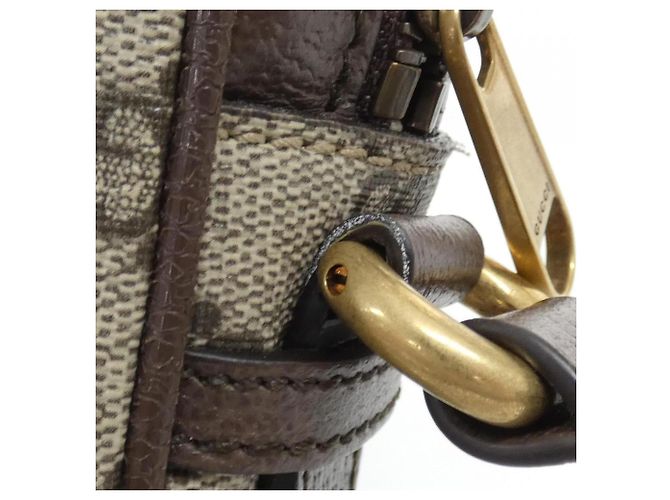 Borsa a tracolla Gucci Ophidia Marrone Beige - vista 6