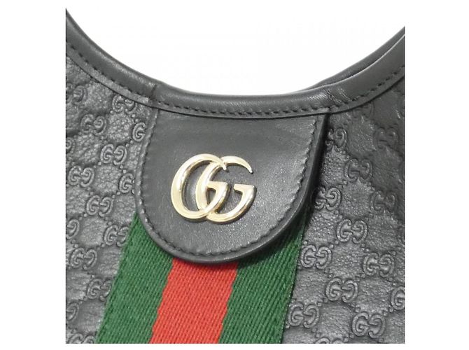 Borsa Gucci Ophidia 865452 BAAAJ Nero - vista 4