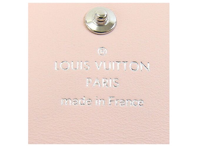 Porta-chaves Louis Vuitton em couro Mahina Marrom - vista 3