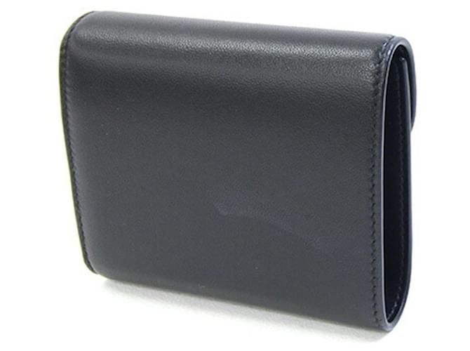 Céline Celine Triomphe Small Flap Wallet Schwarz - Ansicht 2