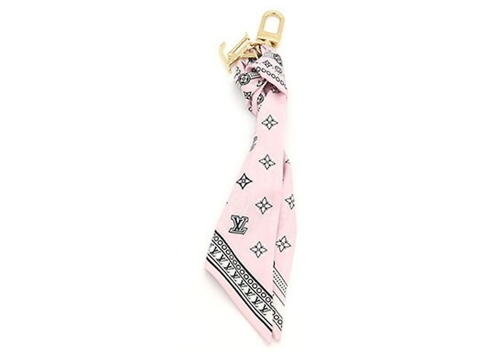 Accessorio Portachiavi Louis Vuitton Rosa D'oro - vista 2