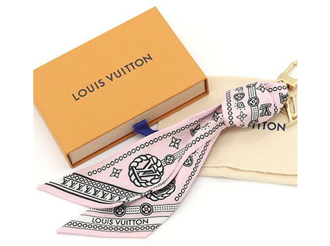 Accessorio Portachiavi Louis Vuitton Rosa D'oro - vista 6