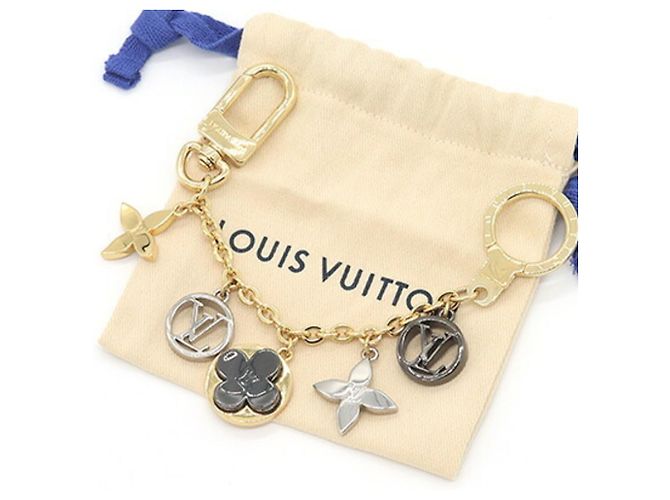 Charm per borsa Louis Vuitton Nero Argento D'oro - vista 7