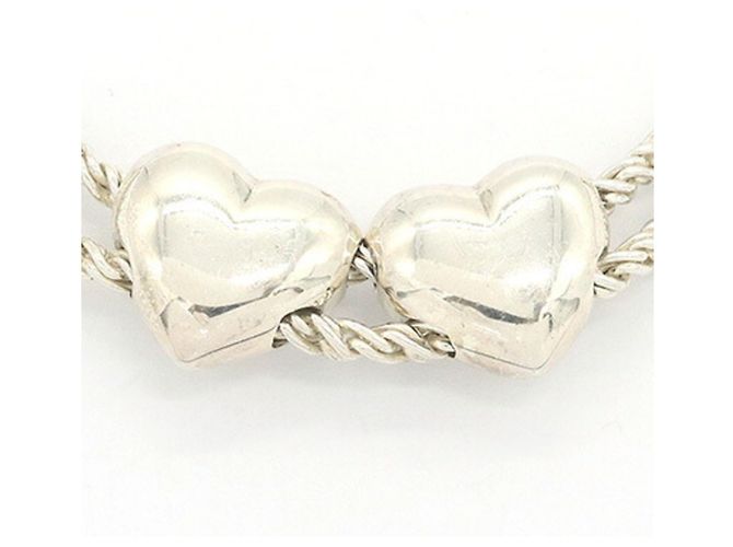 Collana Cuore Double Rope Tiffany & Co. Argento D'oro - vista 2