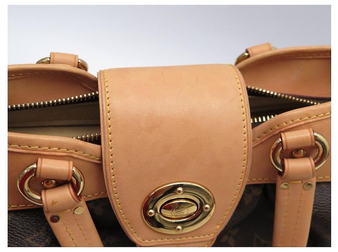 BORSA A MANO LOUIS VUITTON BOETIE MM M45714 IN MONOGRAM CANVAS Marrone - vista 15