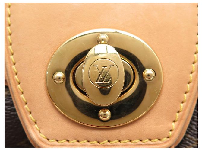 BORSA A MANO LOUIS VUITTON BOETIE MM M45714 IN MONOGRAM CANVAS Marrone - vista 7